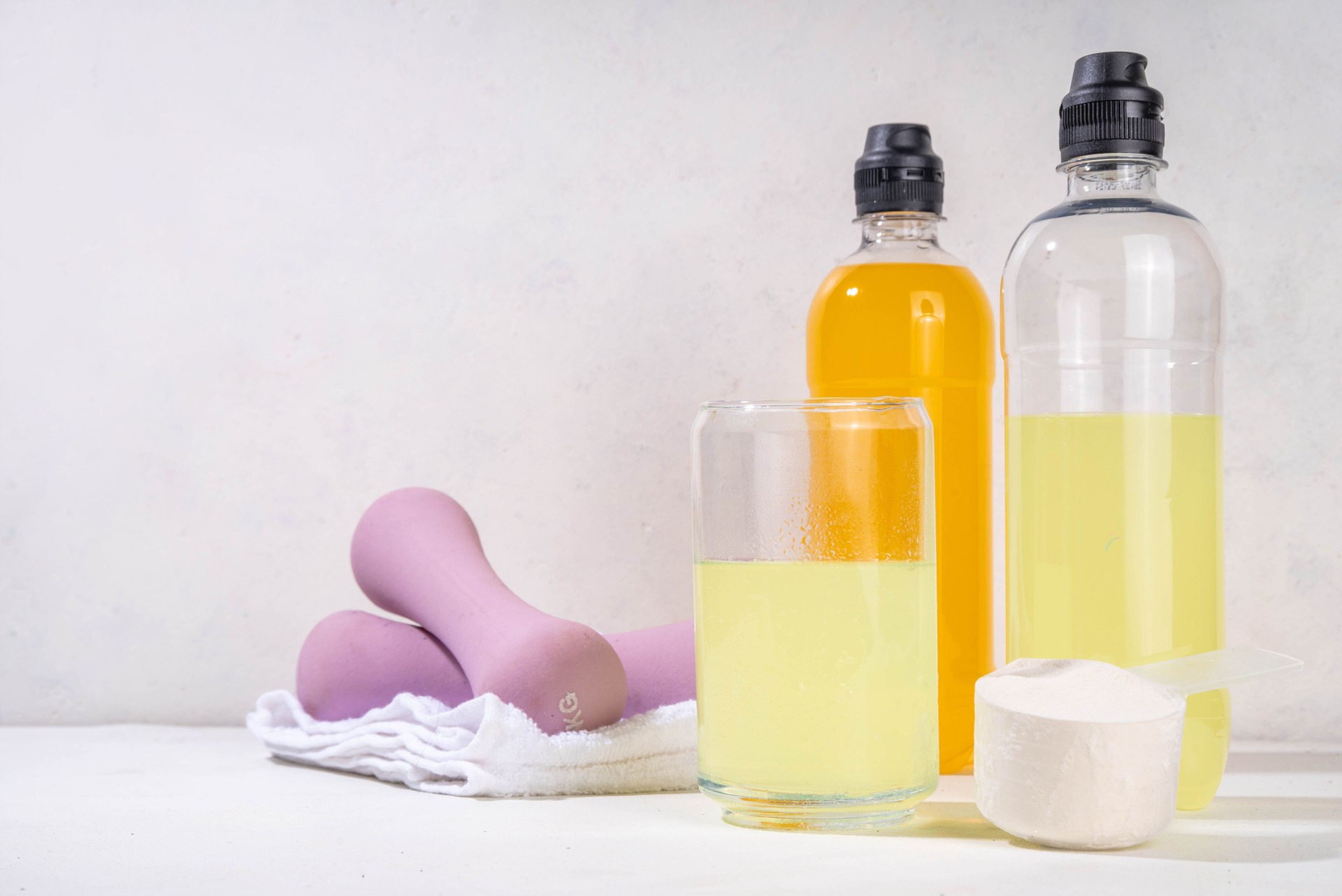Protein water, trendy healthy drinks